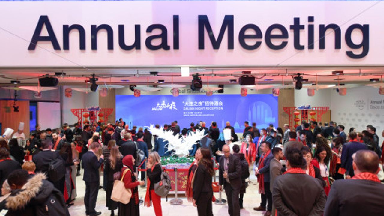 Dünya Ekonomik Forumu 2024 Yıllık Toplantısı'nda Çin Ay Yeni Yılı kutlandı