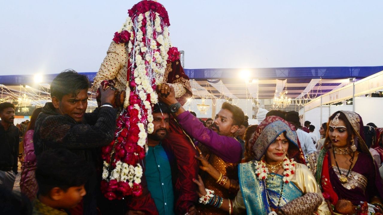 Pakistan'ın Karaçi kentinde toplu düğün töreni düzenlendi