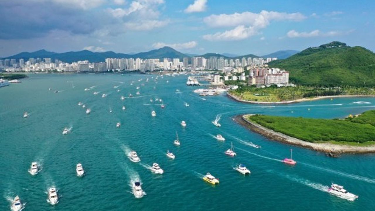 Çin'in tatil adası Hainan, 2023'te 90 milyonu aşkın turist ağırladı