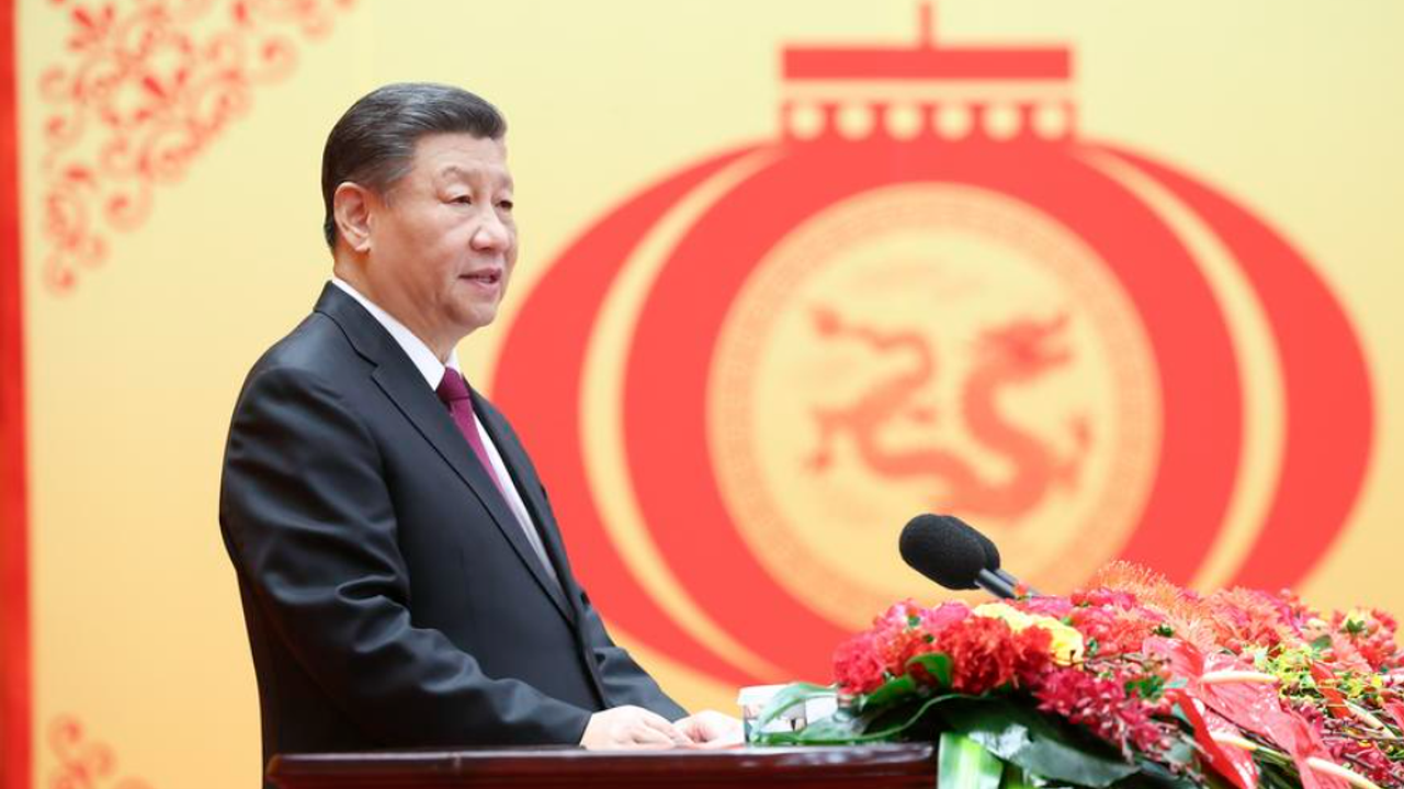 Xi tüm Çinlilerin Bahar Bayramı'nı kutladı