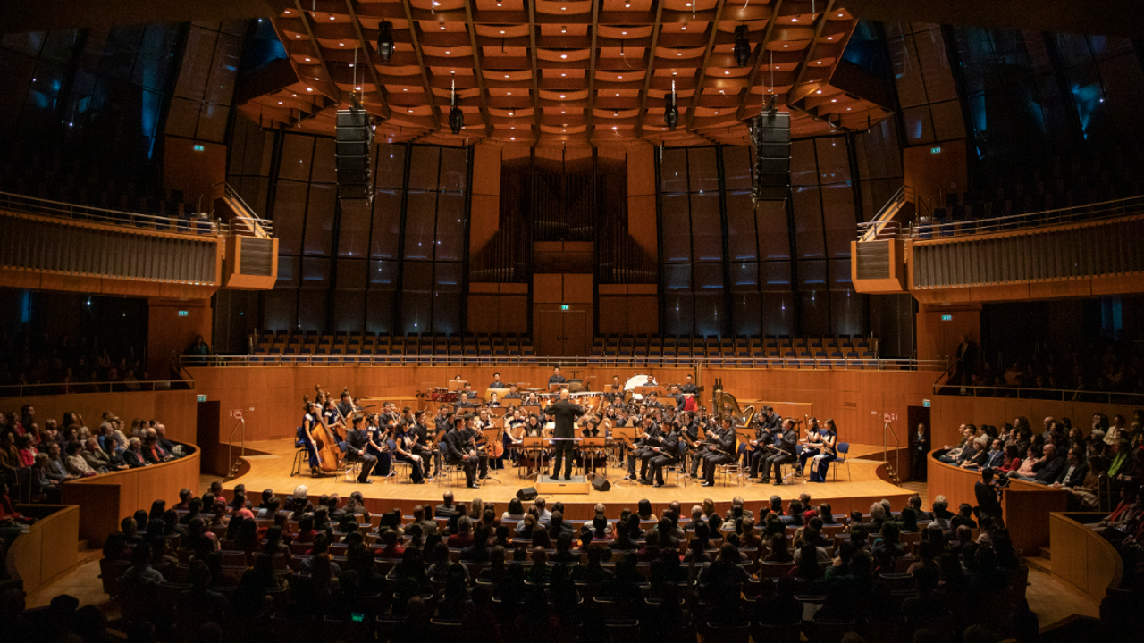 Çin Ulusal Geleneksel Orkestrası, Almanya'da Çin Yeni Yılı için konser verdi