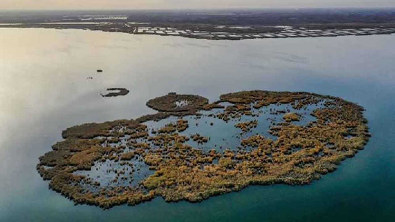 İç Moğolistan'da 3,65 milyar metreküp su, kumlu alandaki göle yönlendirildi