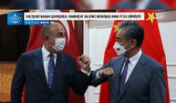 Çavuşoğlu, Çinli mevkidaşı Wang Yi ile görüştü