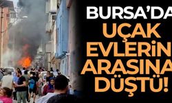 Son Dakika: Bursa’da uçak düştü