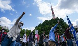 Japonya'da ABD-Japonya zirvesine protesto