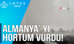 Almanya’yı hortum vurdu: 30 yaralı