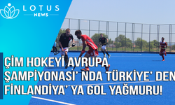 Çim Hokeyi Avrupa Şampiyonası'nda Türkiye'den Finlandiya'ya gol yağmuru