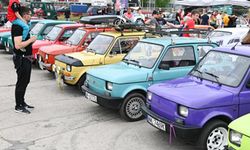 Varşova'da Fiat 126 meraklıları biraraya geldi