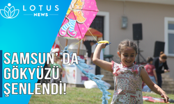 Samsun’da gökyüzü şenlendi