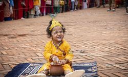 Nepal halkı Krishna Janmashtami Festivali'ni kutluyor