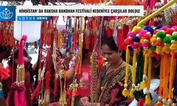 Video: Hindistan'da Raksha Bandhan festivali nedeniyle çarşılar doldu