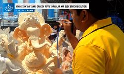 Video: Hindistan'ın Maharaştra eyaletinde tanrı Ganesh putu yapanlar bu yıl kar etmeyi umuyor