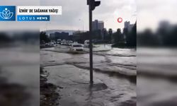 İzmir'de sağanak yağış