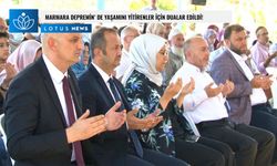 Depremde yaşamını yitirenler için dualar edildi