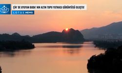 Video: Çin'de 'Uyuyan Buda'nın altın topu yutması' görüntüsü oluştu