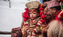 Nepal'in başkenti Katmandu'da İndra Jatra Festivali kutlanıyor