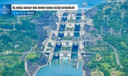 Video: Üç Boğaz Barajı'nda rekor kargo geçişi kaydedildi