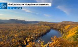 Video: Çin'in İç Moğolistan'daki dağlık şehrinden sonbahar manzarası