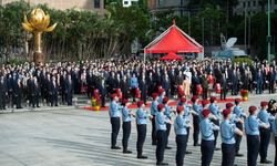 Makao'da bayrak töreni düzenlendi