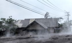 Semeru Yanardağı'nın külleri evleri kapladı