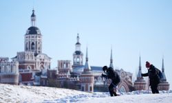 Albüm: Harbin'deki Volga Malikanesi kar ve buz dünyasına dönüştü