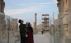 İran'daki Persepolis kalıntılarına bir bakış