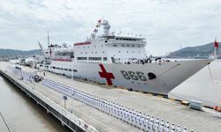 Çin donanmasına ait hastane gemisi 2024 misyonunda 13 ülkeyi ziyaret edecek