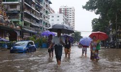 Myanmar'da şiddetli yağışlar yaşamı olumsuz etkiledi