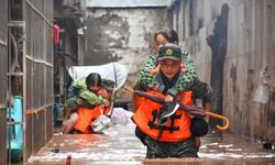 Çin'in Hunan eyaletinde şiddetli yağışların ardından 3.000'i aşkın kişi tahliye edildi
