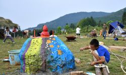 Çin'in Hunan eyaletinde çocuklar yaz tatilinde sanat öğrendi