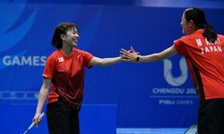 Dünya Üniversite Oyunları badminton müsabakalarından kareler