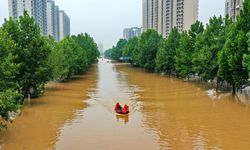 Çin'in Hebei eyaletindeki sağanak yağışlarda 9 kişi hayatını kaybetti