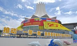 Çin-ASEAN Fuarı'ndaki Kuşak ve Yol Uluslararası Pavyonu büyük ilgi gördü