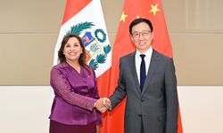 Çin Cumhurbaşkanı Yardımcısı Han, New York'ta Peru Devlet Başkanı ile görüştü