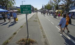 Kanada'nın Vancouver kentinde Arabasız Gün etkinliği düzenlendi