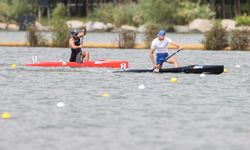 19. Asya Oyunları'nda kano sprint tek erkekler 1.000 metre finali yapıldı