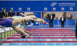 4. Asya Paralimpik Oyunları erkekler yüzme finalinde Çinli sporcu altın madalya aldı