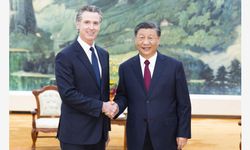 Xi, ABD'nin Kaliforniya Valisi Gavin Newsom ile görüştü