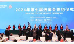 7. Çin Uluslararası İthalat Fuarı'nın imza törenine 65 işletme katıldı