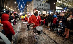 Finlandiya'da Noel etkinliği düzenlendi