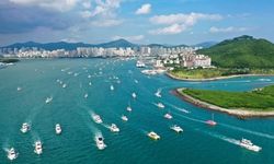 Çin'in tatil adası Hainan, 2023'te 90 milyonu aşkın turist ağırladı