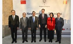 Çin ve Belçika dışişleri bakanları, Belçika'nın yeni Beijing Büyükelçiliği'nin açılışını yaptı