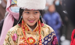 Çin'in Tibet bölgesinde "Buda'nın Güneşlenmesi" töreni düzenlendi