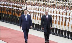 Çin Cumhurbaşkanı Xi ile Mısır Cumhurbaşkanı Sisi'nin Beijing'deki görüşmesinden kareler