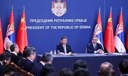 Çin Cumhurbaşkanı Xi ve Sırp mevkidaşı Vucic, Belgrad'da ortak basın toplantısı düzenledi