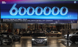 BMW'nin Çin'deki fabrikasında 6 milyonuncu araç montaj hattından çıktı