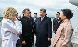 Macron, Çin Cumhurbaşkanı Xi'yi Tarbes'da ağırladı