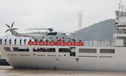 Çin Halk Kurtuluş Ordusu Donanması'na ait hastane gemisi 13 ülkede sağlık hizmeti verecek