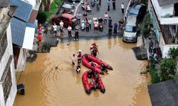 Çin'in Guangxi Zhuang Özerk Bölgesi'ni sel vurdu