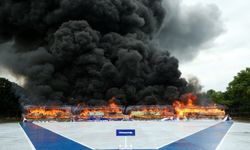 Myanmar Uyuşturucuyla Mücadele Günü kapsamında yasadışı uyuşturucuları imha etti